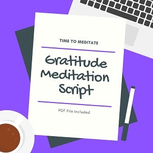 gratitude meditation script