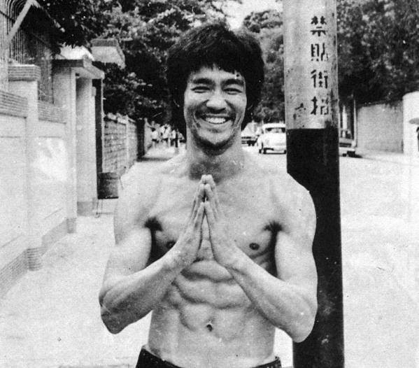 bruce lee be water my friend