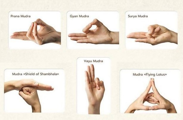 cosmic mudra hand positions