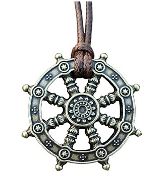 The Dharma Wheel symbol