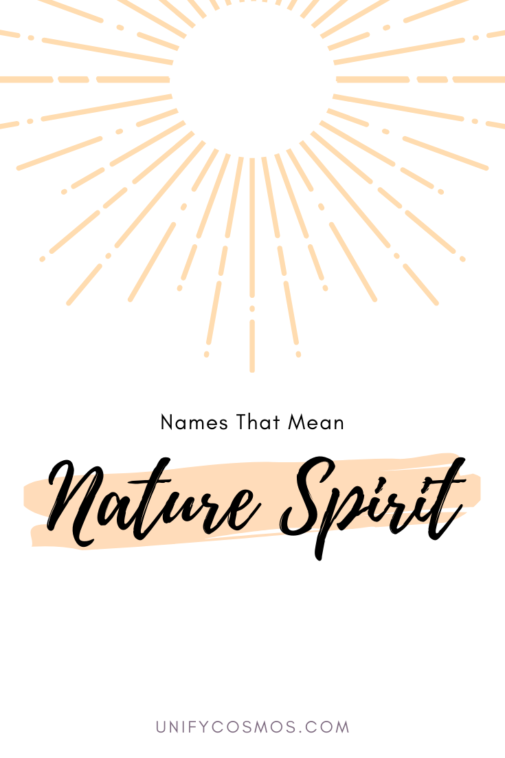 Names That Mean Nature Sprit by MagickalSpot