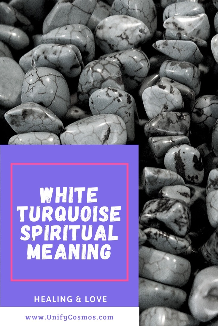 White Turquoise Spiritual Meaning by Unify Cosmos