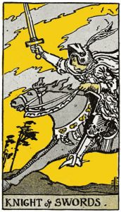 Knight of Swords Guide - The Tarot Card of the Quick Wit and Risk Taker