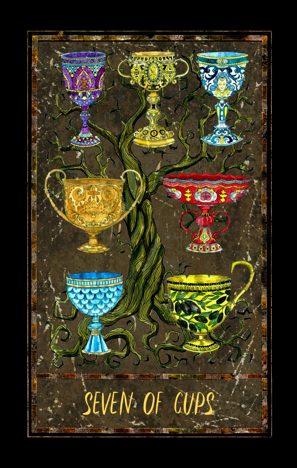 Seven Of Cups Guide The Tarot Card Of Wishes And Illusions