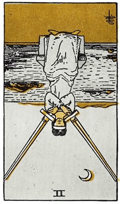 The Two of Swords Tarot Card - Keen Articles