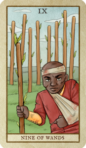 Nine of Wands Guide - The Tarot Card of Force of Will Driven by the Past