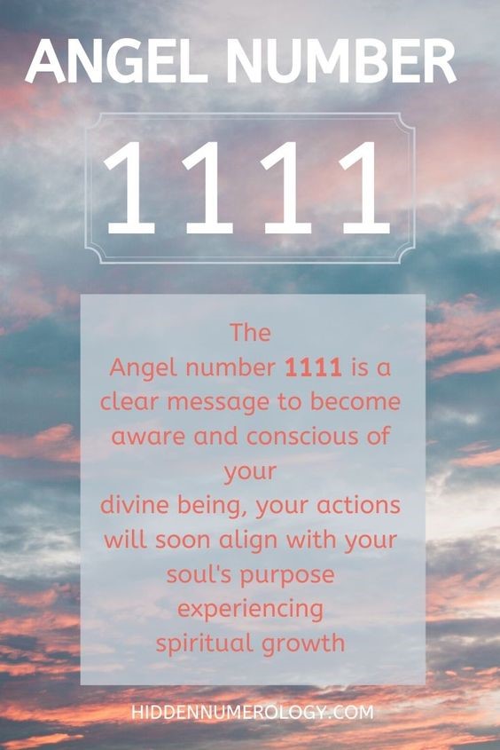 Angel Number 1111 – The Number of Destined Events and Manifestation ...
