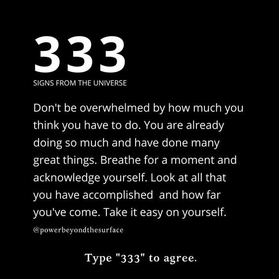 333 numerology meaning