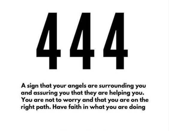 is 444 a good luck number