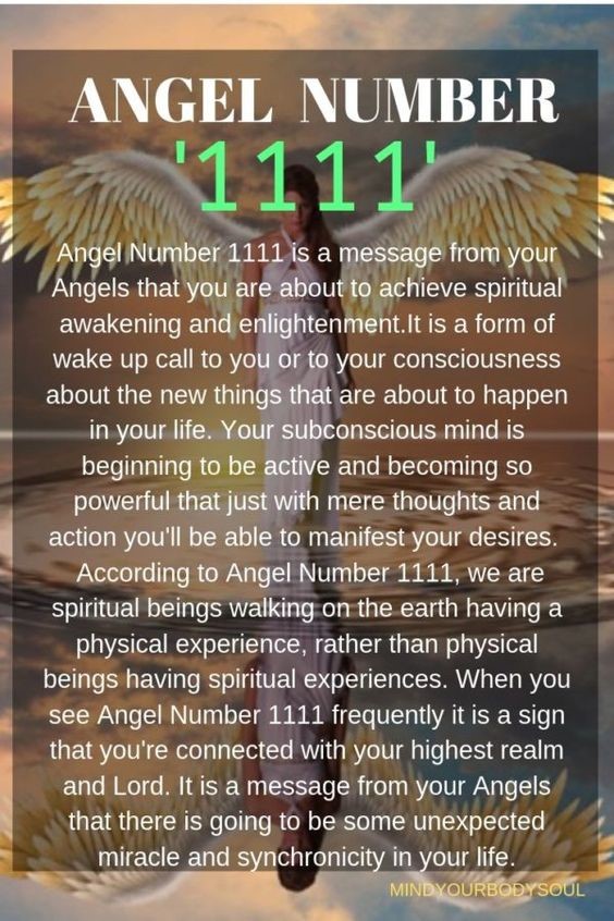 Angel number 1111, Meaning of 11:11