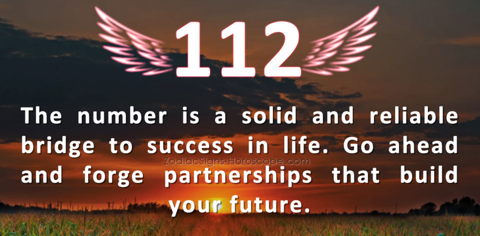 What is the meaning of 112?
