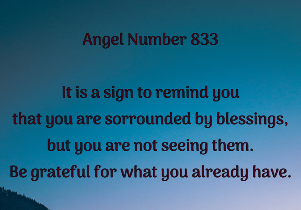 Angel Number 833 – The Success in Your Path Number | UnifyCosmos.com