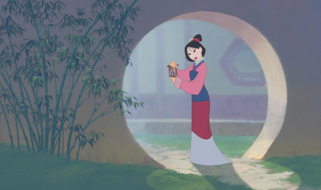 The Reflection Scene - Mulan