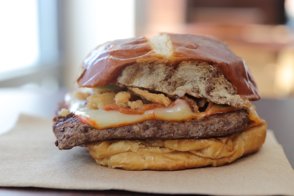 Wendy’s Pretzel Bacon Pub Cheeseburger
