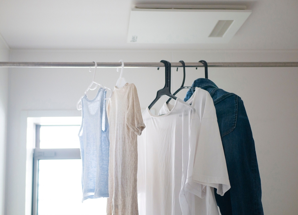 Hang Clothes in the Bathroom While Showering