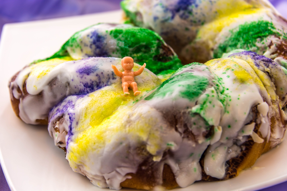 Mardi Gras King Cake (USA)