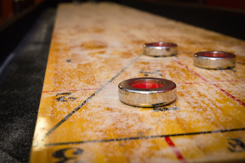 Bottle Cap Shuffleboard 