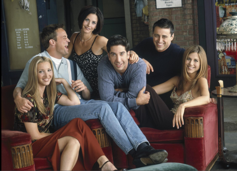 "Friends" - The Iconic Couch Was Always Available 