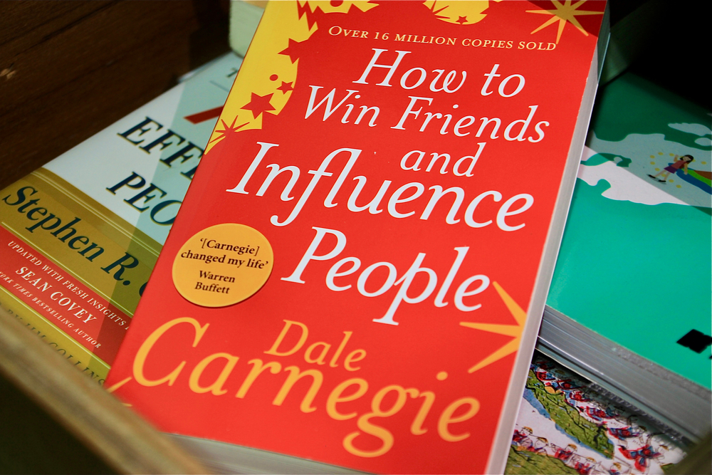 "How to Win Friends and Influence People" by Dale Carnegie 