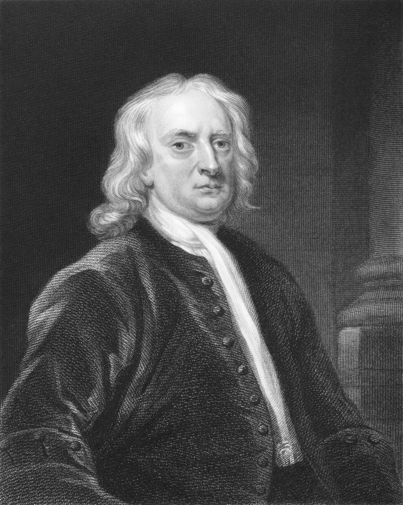 Isaac Newton Was Hit on the Head by an Apple