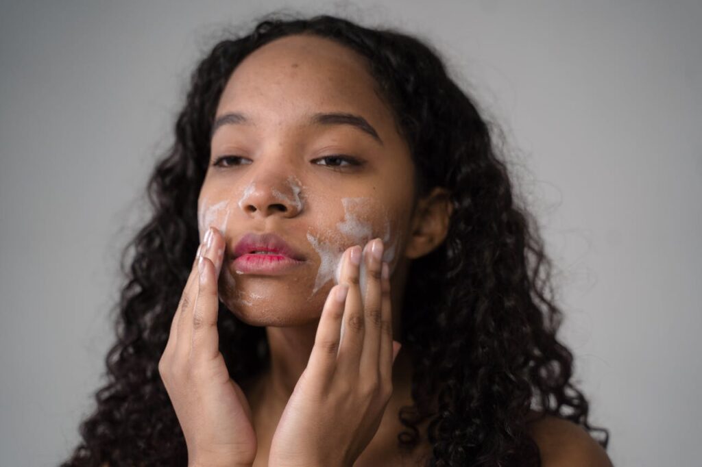 Myth: Scrubbing your face harder will clean better