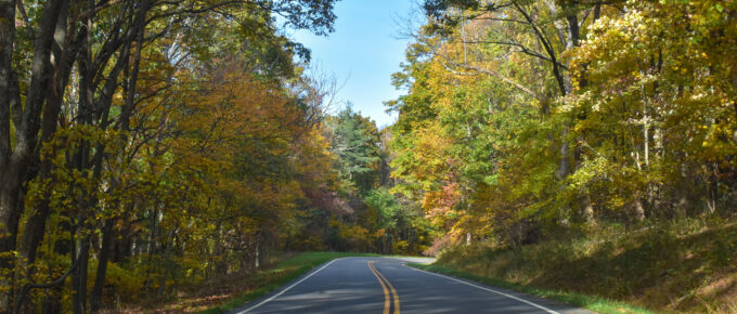 Natchez Trace Parkway, Mississippi to Tennessee