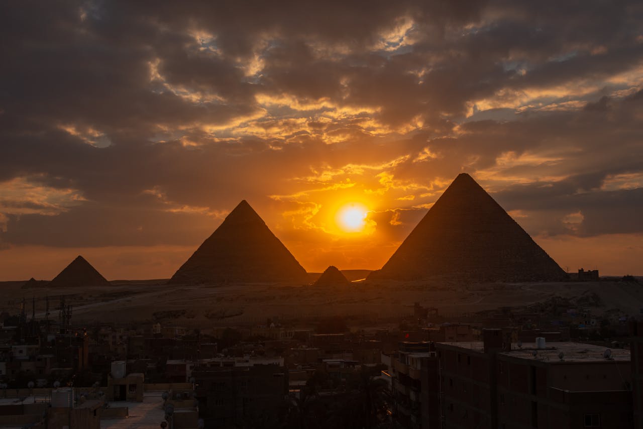 Pyramids of Giza, Egypt