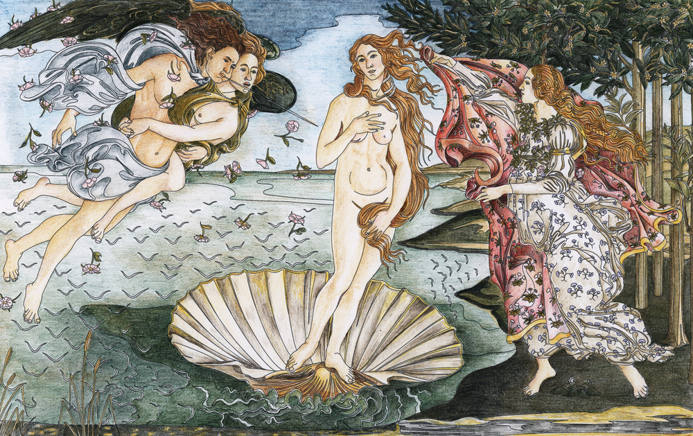 The Birth of Venus by Sandro Botticelli