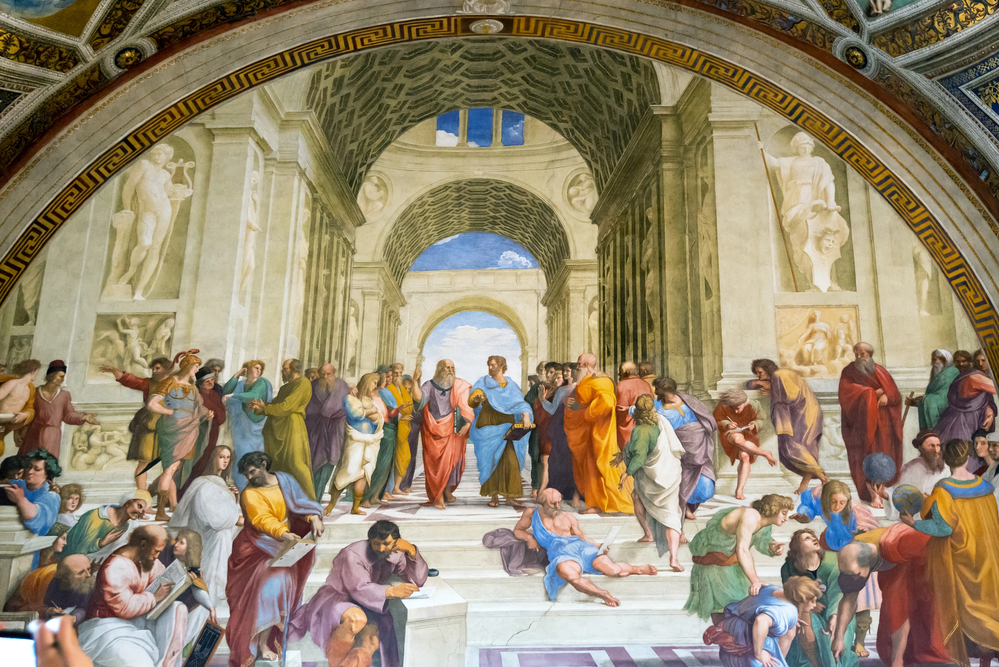The School of Athens by Raphael 