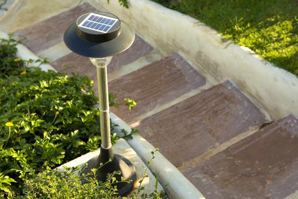Use Solar-Powered Outdoor Lights