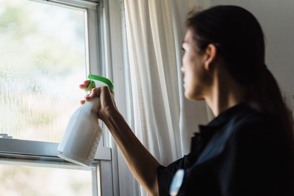Cornstarch for Window Cleaning