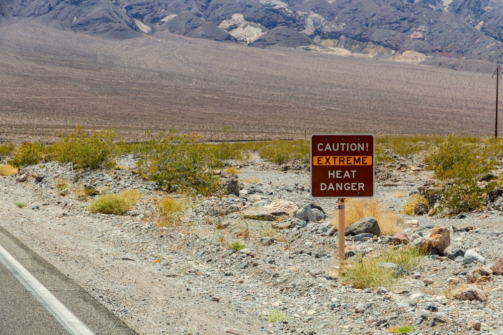 Death Valley is one of the hottest places on Earth