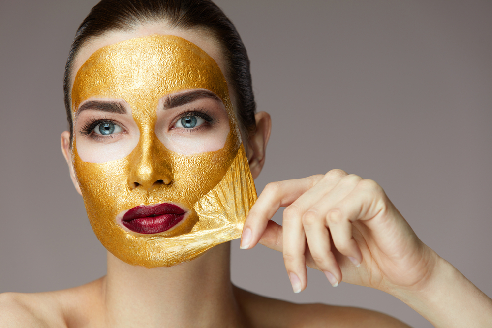 Gold-infused Face Masks