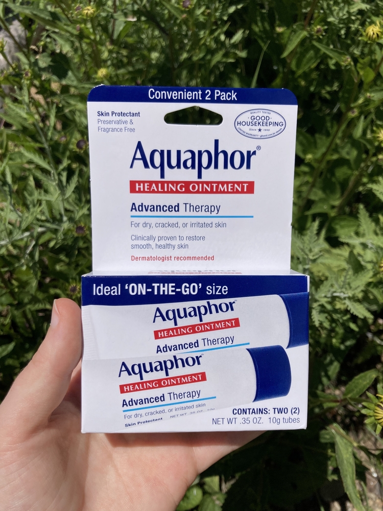 Lip Balm: Aquaphor Healing Ointment 