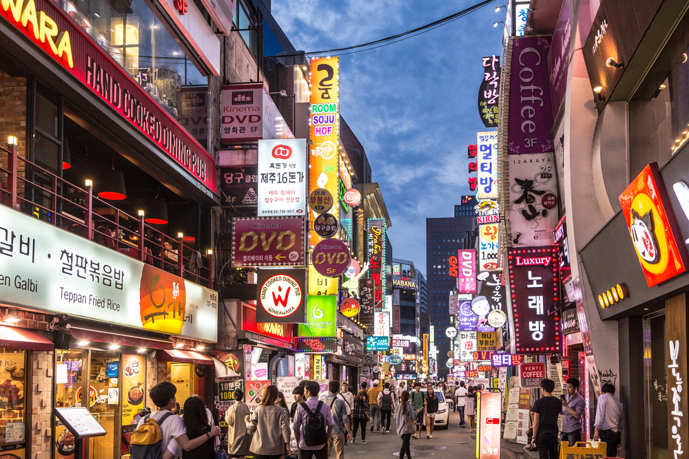 Myeongdong, Seoul, South Korea