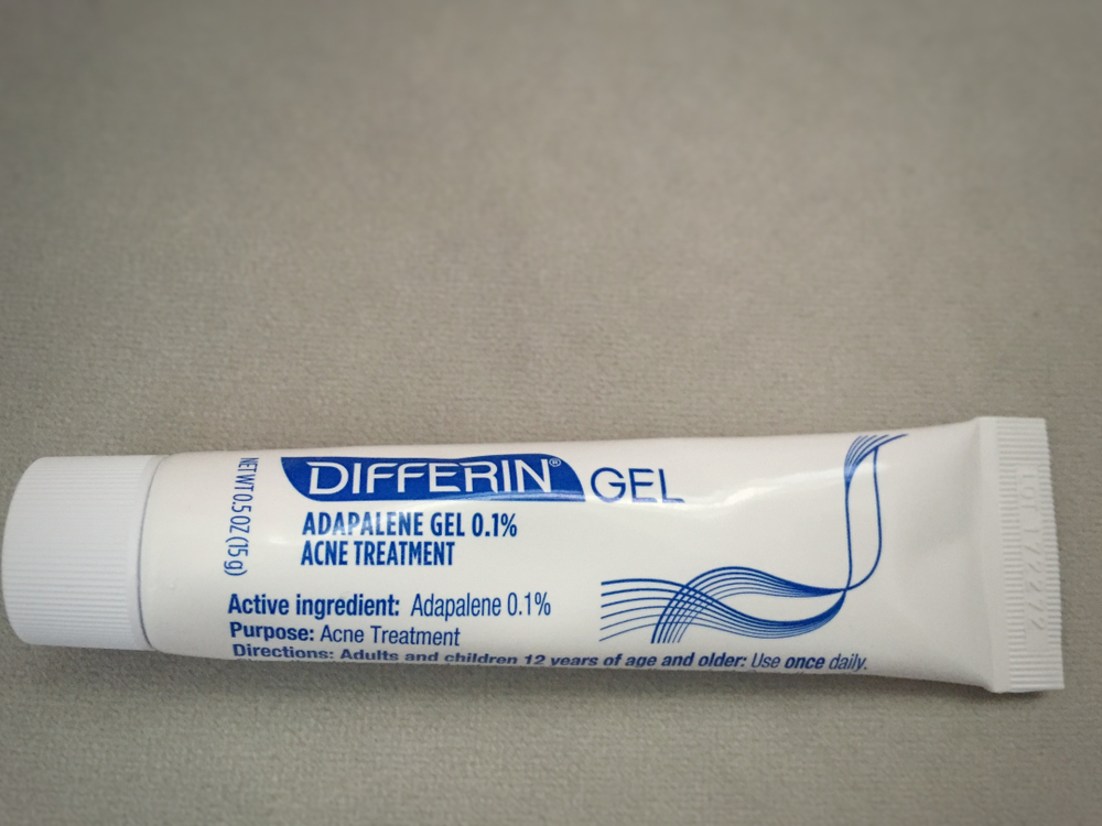 Retinol Treatment: Differin Gel (Adapalene 0.1%)