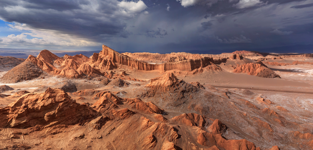 The Atacama Desert is one of the driest places on earth