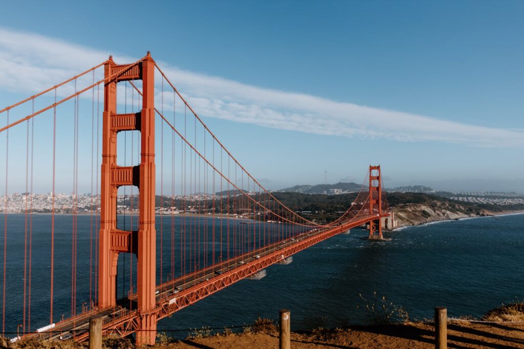 The Golden Gate Bridge (USA)