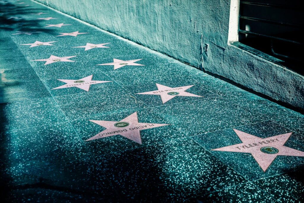 The Hollywood Walk of Fame (USA)