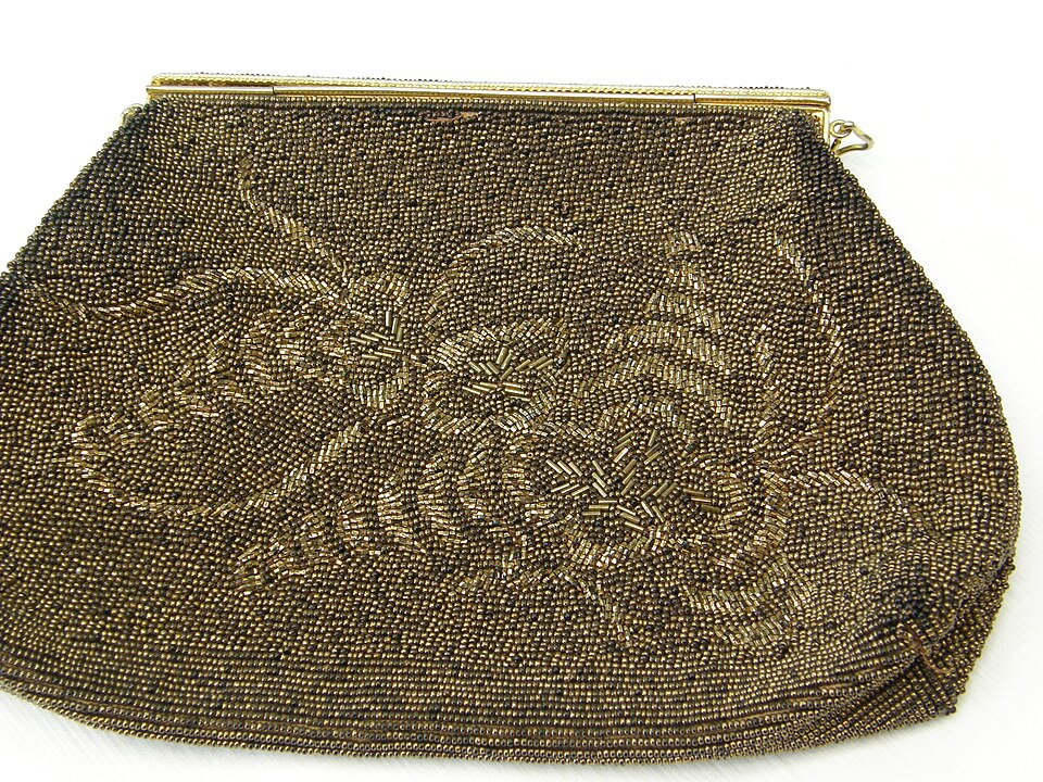 Beaded Clutch Bag