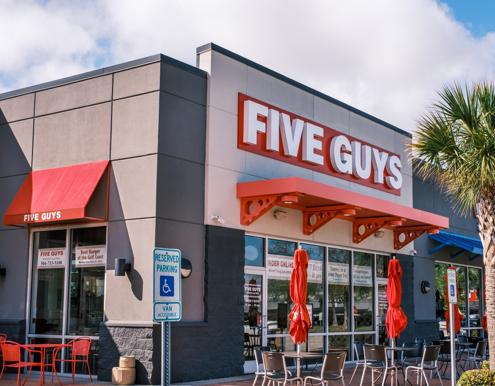 Five Guys Offers Over 250,000 Possible Ways to Order a Burger