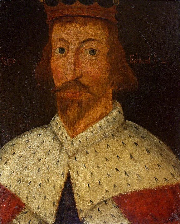 King Edward II and Piers Gaveston