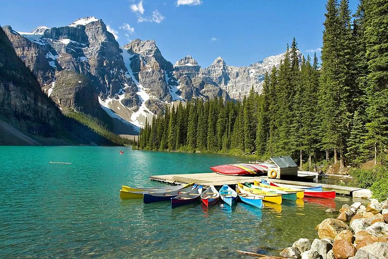 Moraine Lake, Alberta, Canada