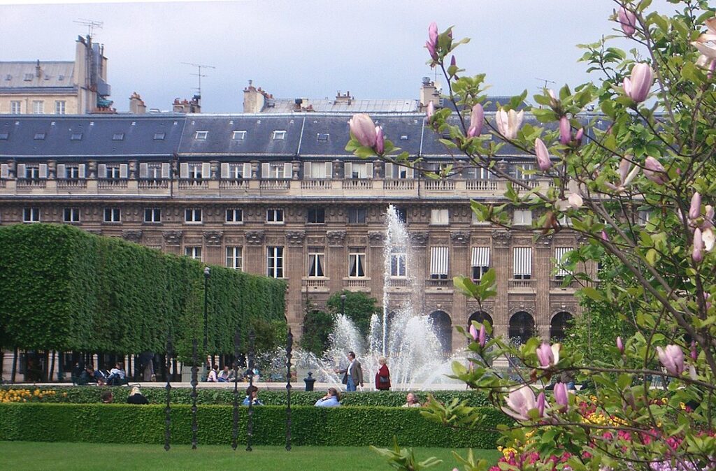 Palais Royal Gardens, Paris, France