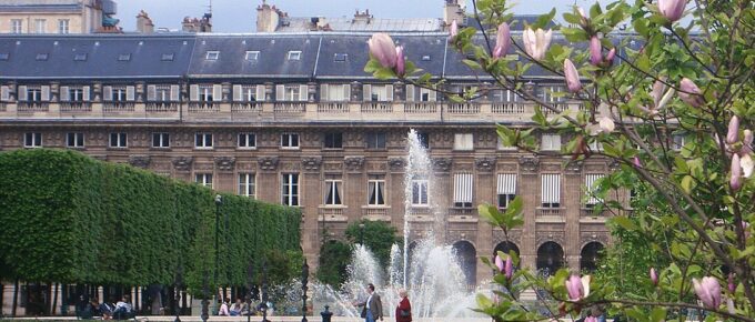 Palais Royal Gardens, Paris, France