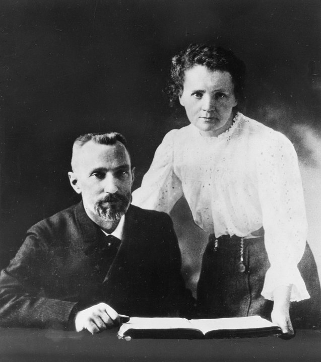 Pierre Curie and Marie Curie