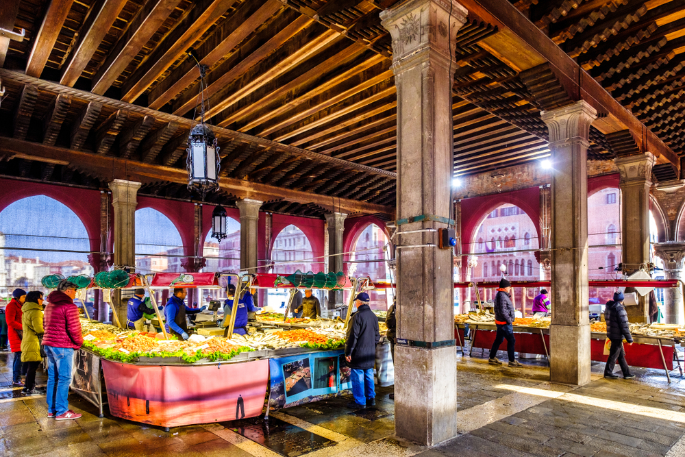 Rialto Market, Venice, Italy