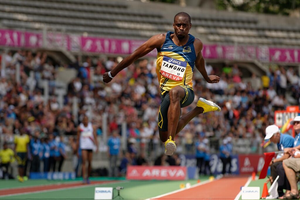 Teddy Tamgho's Triple Jump World Record