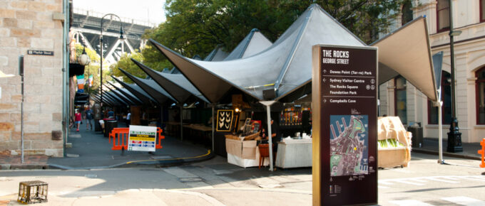 The Rocks Markets, Sydney, Australia