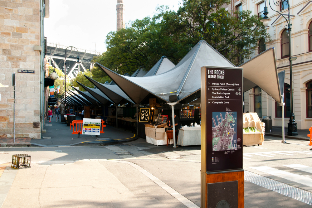 The Rocks Markets, Sydney, Australia